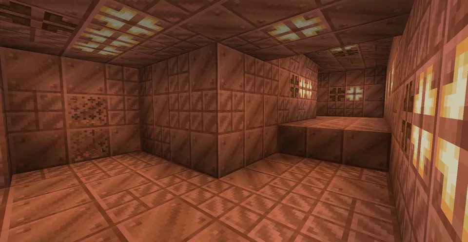 Sariq harakatlanuvchi blok III: katakombalar — Minecraft xarita, rasm 2