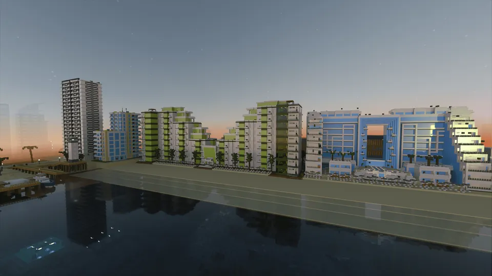 AFC - Art Frost City — Minecraft xarita, rasm 2