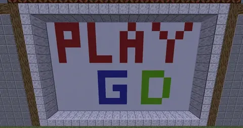GD game in Minecraft