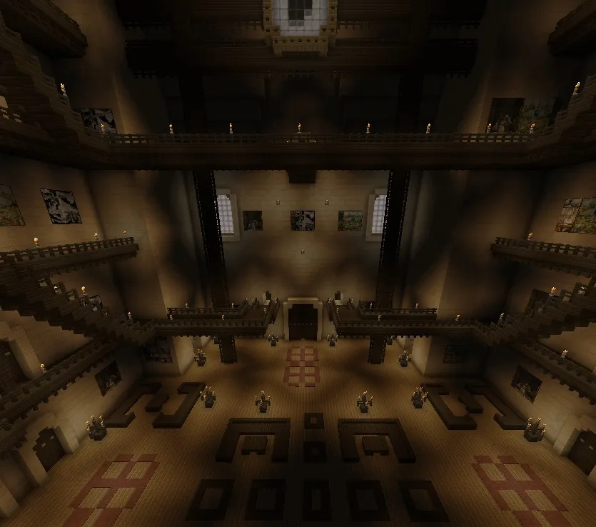 Hogwarts — Minecraft xarita, rasm 4