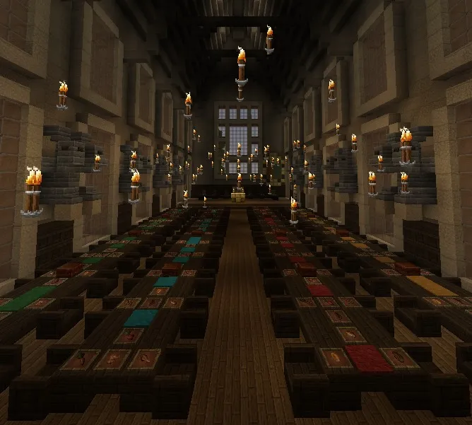 Hogwarts — Minecraft xarita, rasm 5