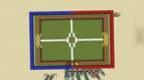 Fottball mini-game — Minecraft xarita, rasm 1