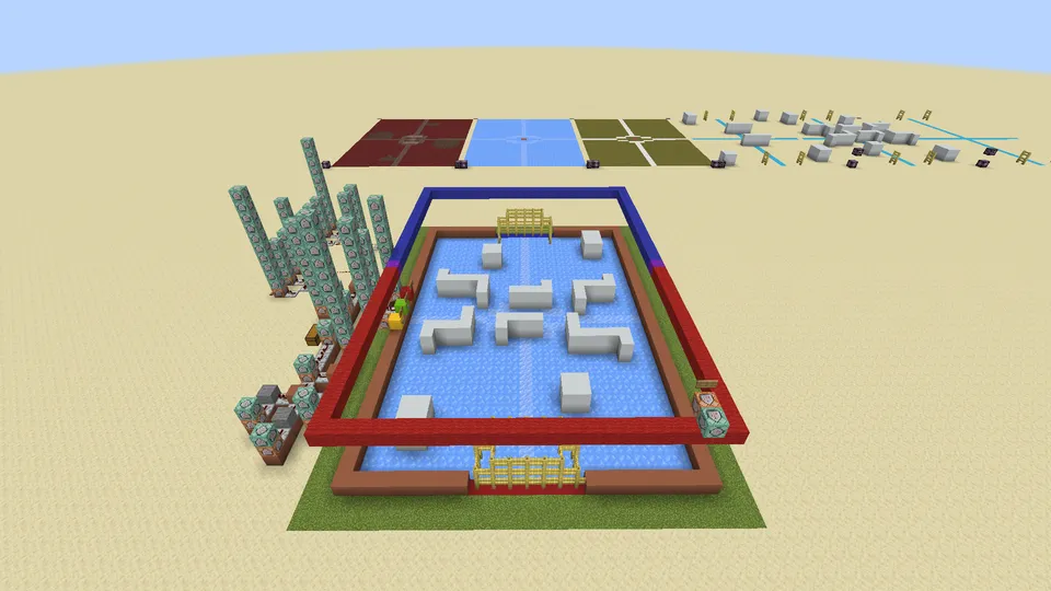 Fottball mini-game — Minecraft xarita, rasm 3