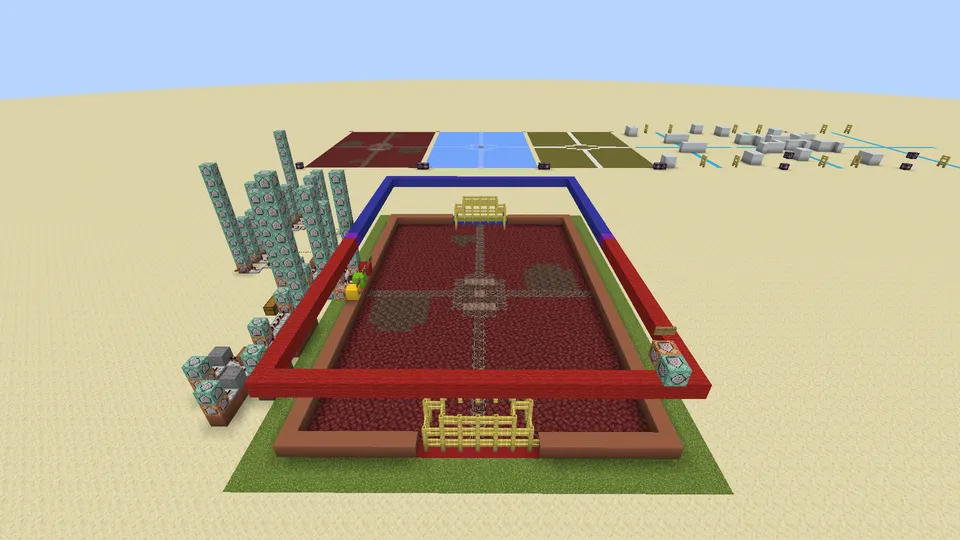 Fottball mini-game — Minecraft xarita, rasm 4