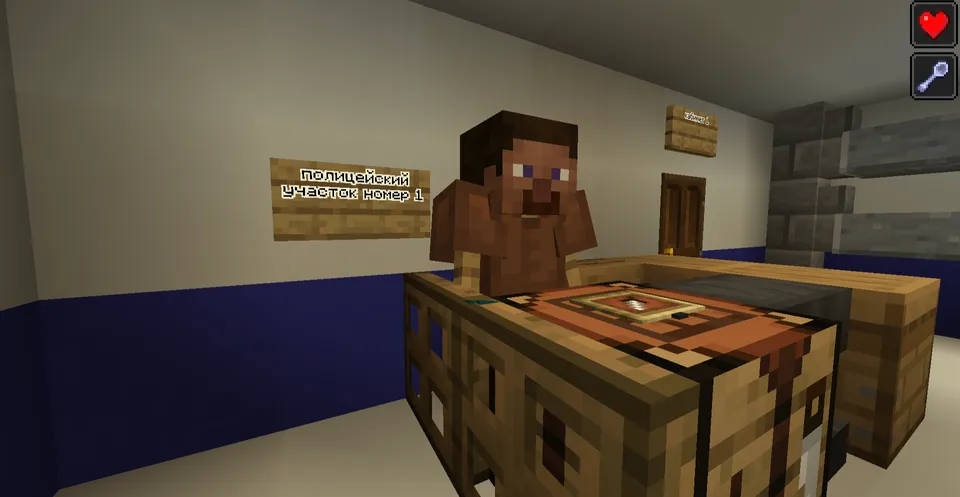 Yovuz qamoqxona qo'riqchisidan qochish — Minecraft xarita, rasm 2