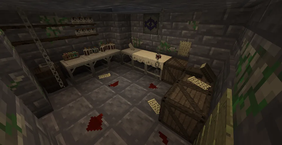 Manyak podvali — Minecraft xarita, rasm 2