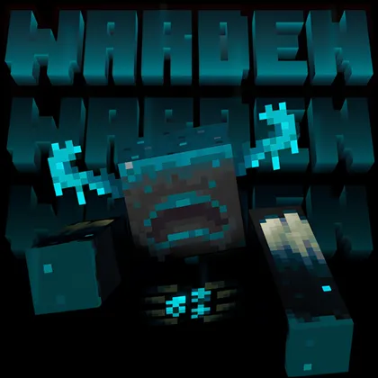 Warden'dan yashirinish — Minecraft xarita, rasm 1