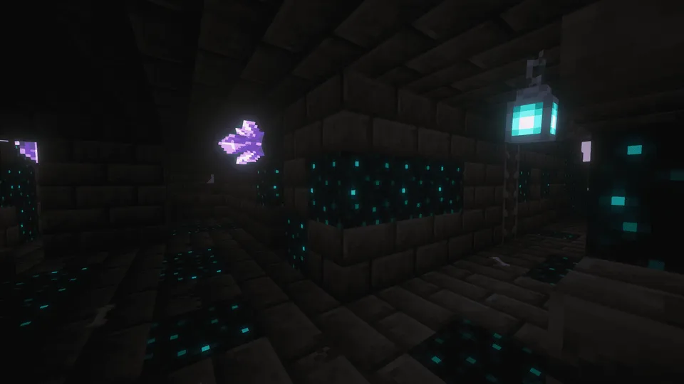 Warden'dan yashirinish — Minecraft xarita, rasm 3