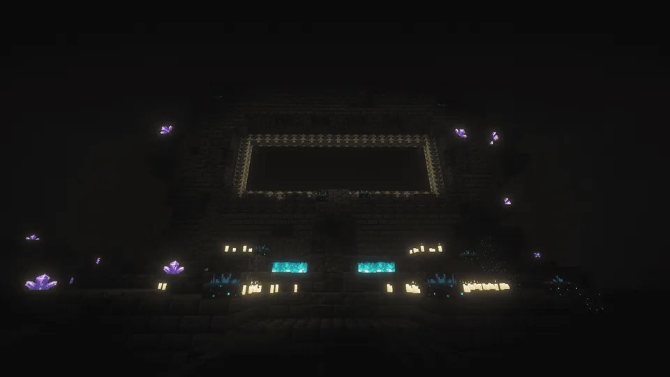 Warden'dan yashirinish — Minecraft xarita, rasm 5