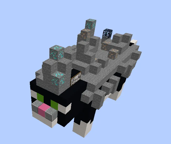 Mushuklarda yashab qolish — Minecraft xarita, rasm 8