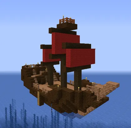 Kema da yashab qolish! — Minecraft xarita, rasm 1