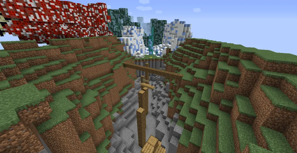 Biom Parkour — Minecraft xarita, rasm 3
