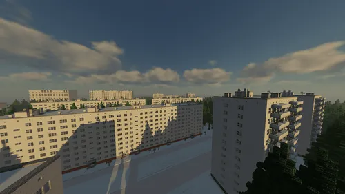 Lonely winter | Luginsk city — Minecraft xarita, rasm 1