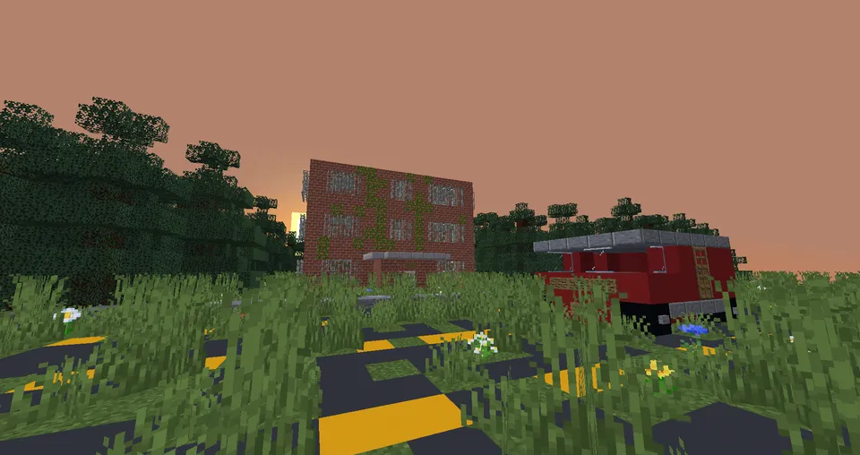 Post-apokalipsis xaritasi — Minecraft xarita, rasm 4