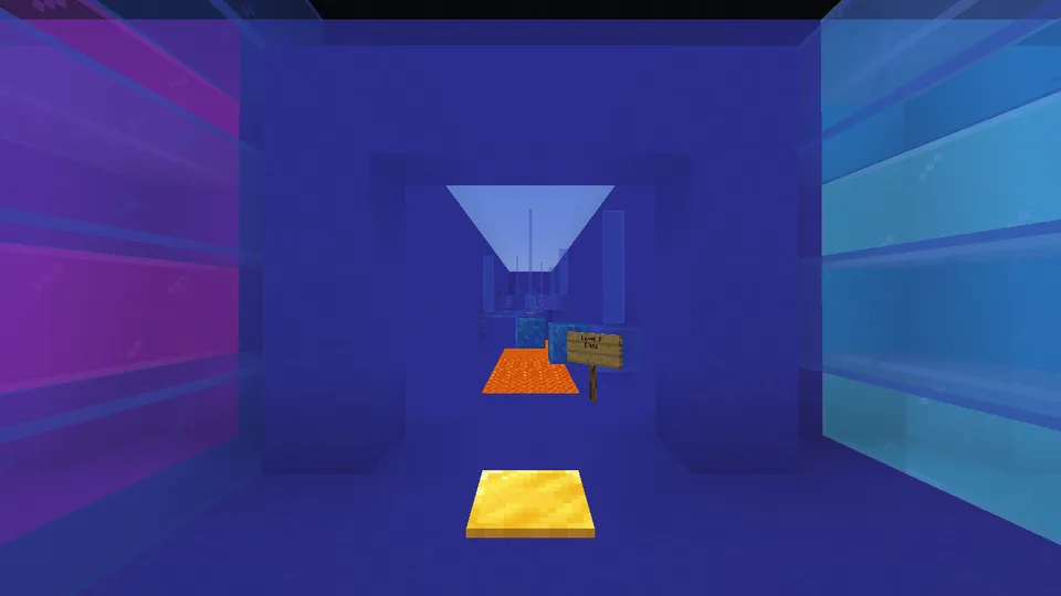 Rainbow Parkourcraft — Minecraft xarita, rasm 2