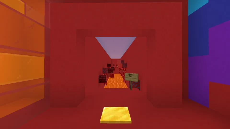 Rainbow Parkourcraft — Minecraft xarita, rasm 4