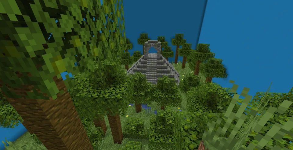 Find the button using parkour 2 — Minecraft xarita, rasm 3