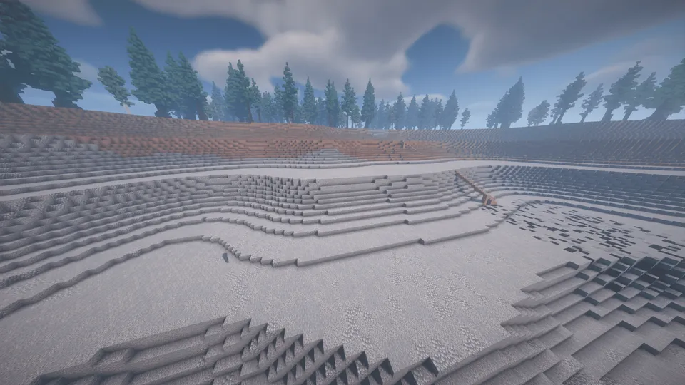 Ko'mir-Karyersk — Minecraft xarita, rasm 2