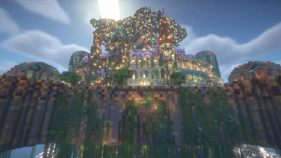 Laputa (castle in the sky) — Minecraft xarita, rasm 2