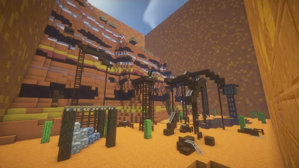 The 7 Biomes Parkour — Minecraft xarita, rasm 4