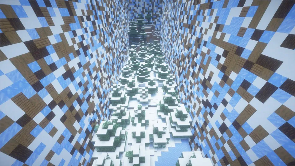 The 7 Biomes Parkour — Minecraft xarita, rasm 6