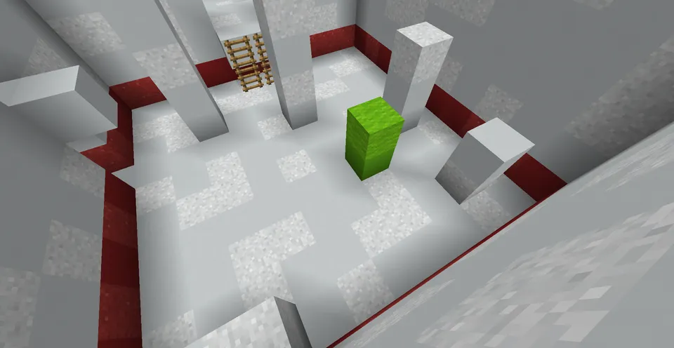 Sariq harakatlanuvchi blok: tergov boshlanishi — Minecraft xarita, rasm 2