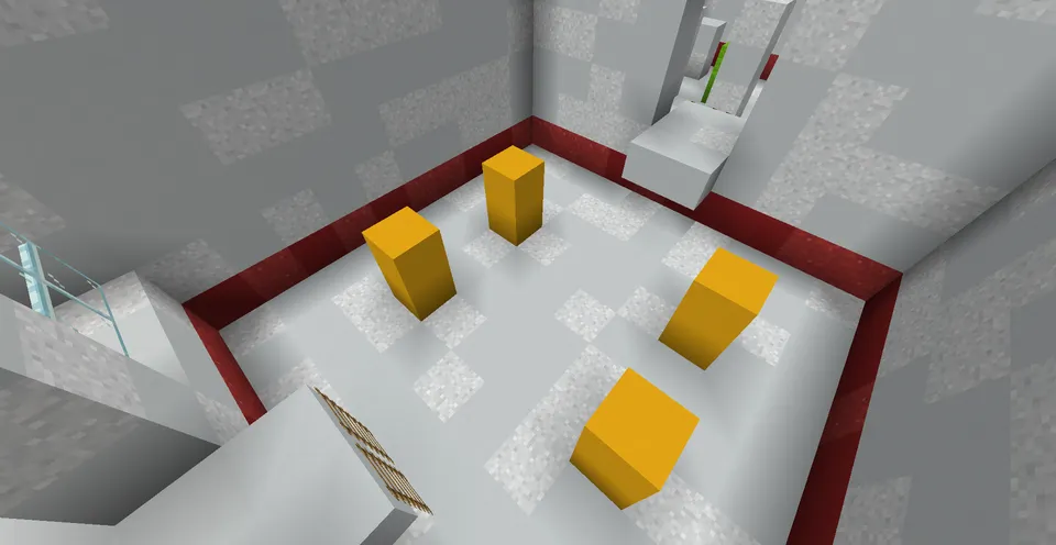 Sariq harakatlanuvchi blok: tergov boshlanishi — Minecraft xarita, rasm 3