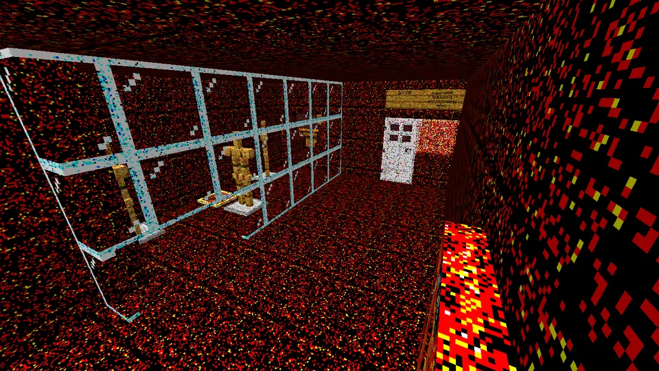 Haqiqiy dahshatlar 1-bob: Qorong'ulik V2.0 — Minecraft xarita, rasm 7