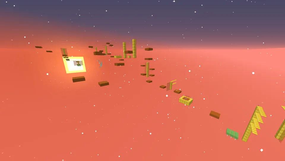 Kosmik parkur — Minecraft xarita, rasm 5