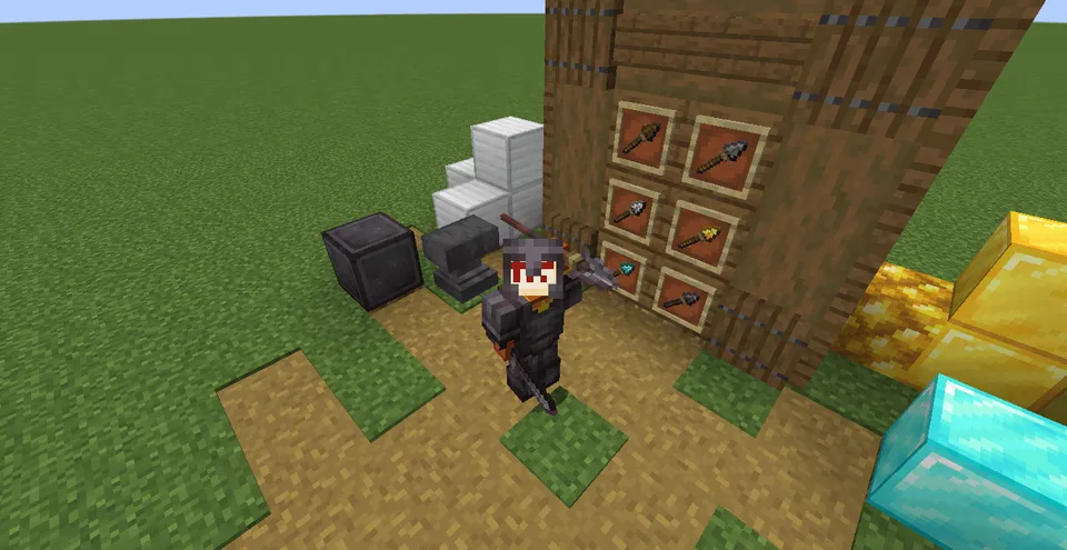Simple Spears — Minecraft mod, rasm 4