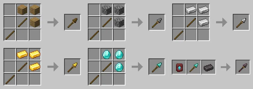 Simple Spears — Minecraft mod, rasm 5
