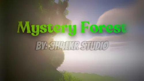 Mysterious forest — Minecraft xarita, rasm 1