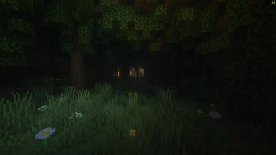 Mysterious forest — Minecraft xarita, rasm 2