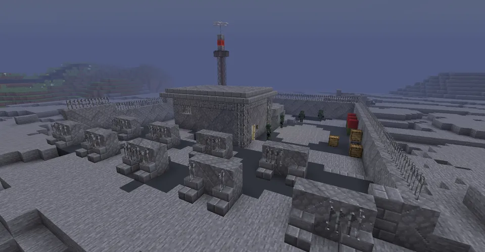 Qora tuman lanati (1-akt) — Minecraft xarita, rasm 6