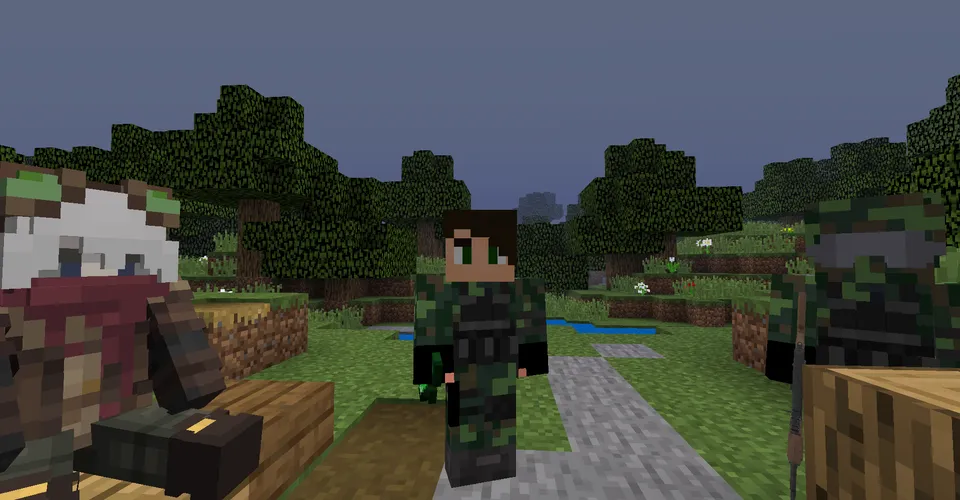 Qora tuman lanati (1-akt) — Minecraft xarita, rasm 8