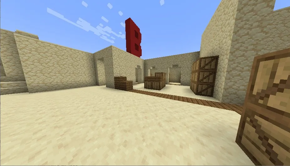 Standoff carts in minecraft — Minecraft xarita, rasm 2