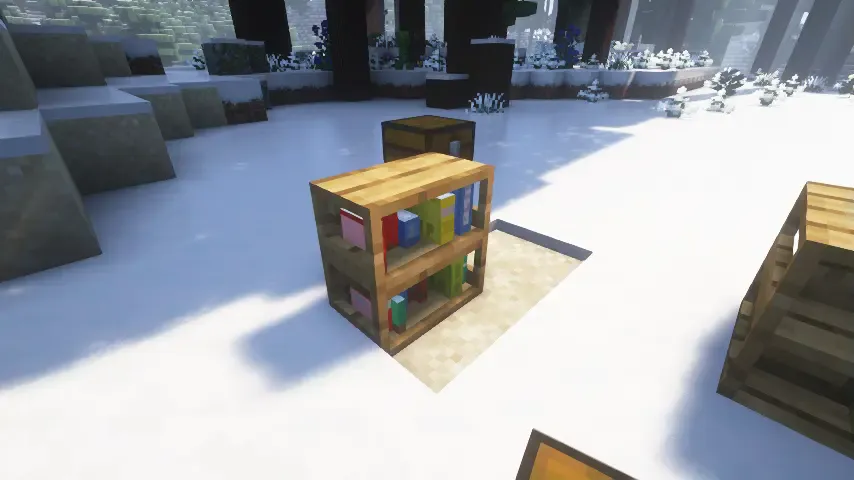 Useful Bookshelves — Minecraft mod, rasm 6