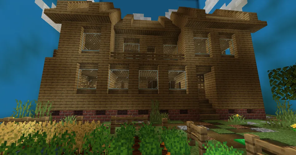 Find the button using parkour — Minecraft xarita, rasm 4