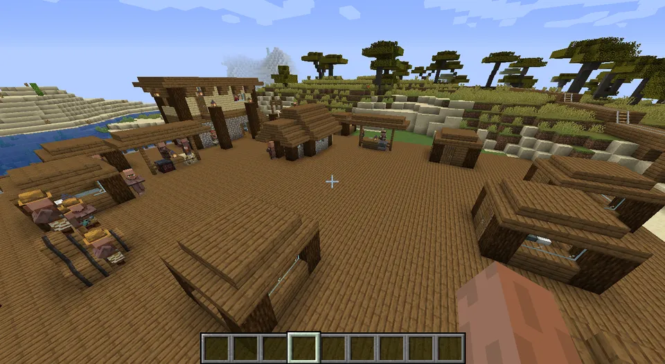 Shaharlar va portlar — Minecraft xarita, rasm 5