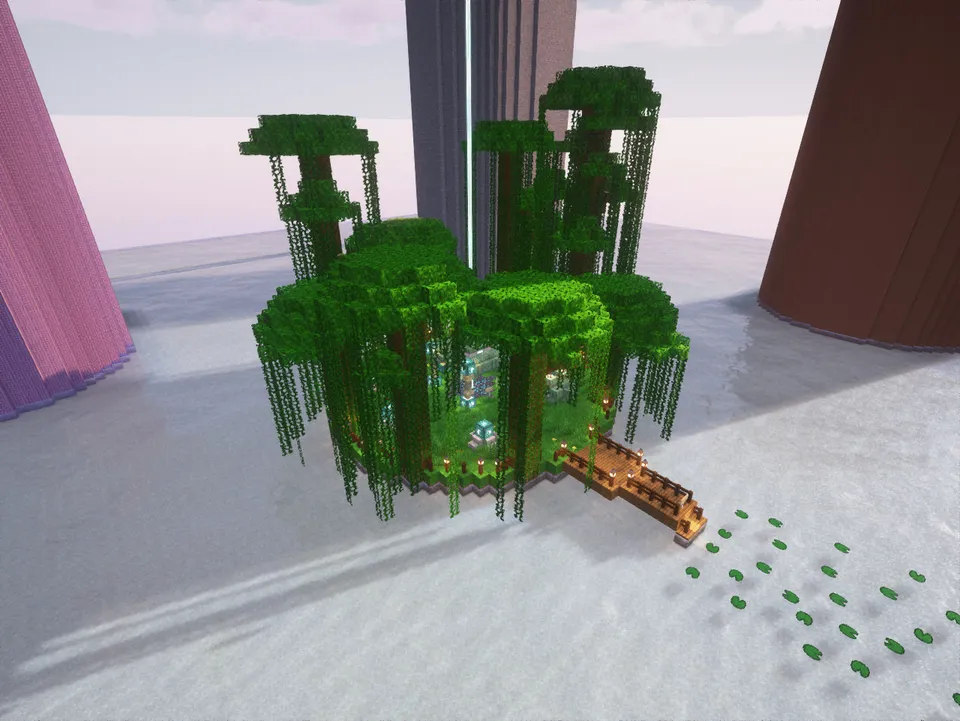 Parkour Spiral Dropper 2 — Minecraft xarita, rasm 2
