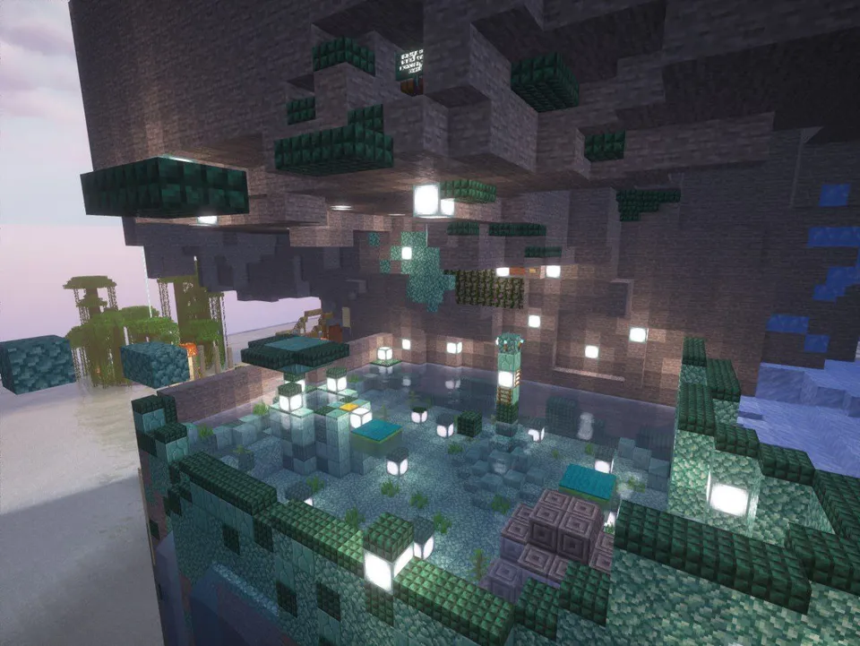 Parkour Spiral Dropper 2 — Minecraft xarita, rasm 4