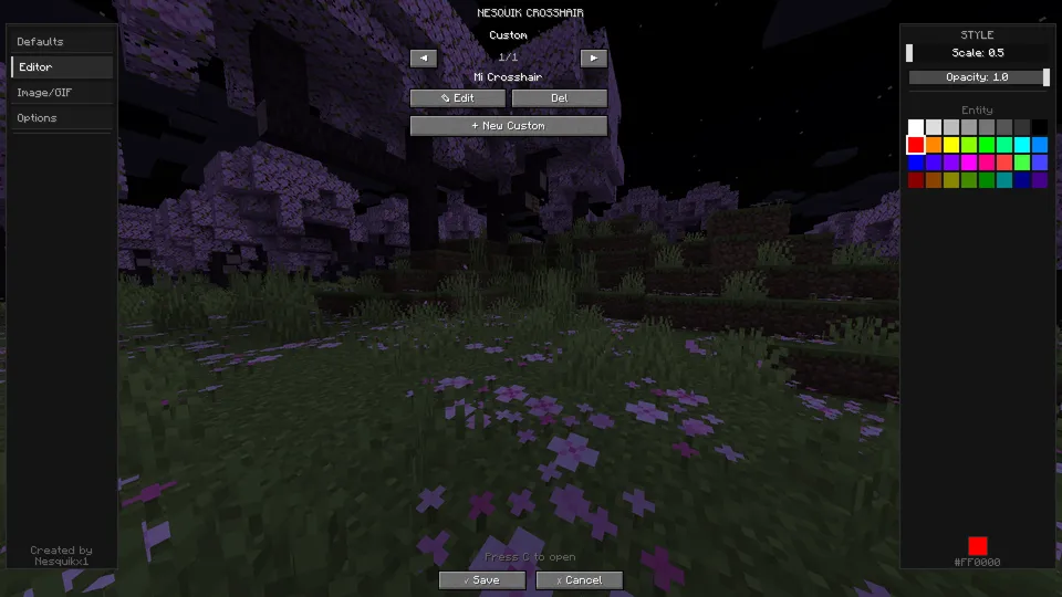 Nesquik Crosshair — Minecraft mod, rasm 3