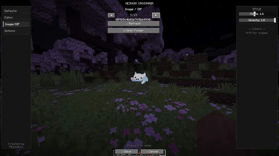 Nesquik Crosshair — Minecraft mod, rasm 5
