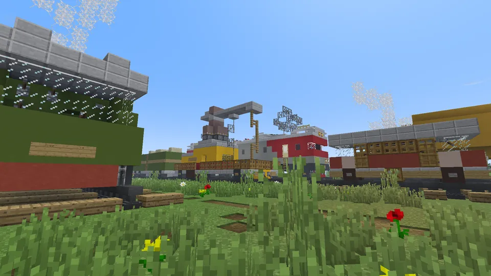Temir yo'llar muzeyi — Minecraft xarita, rasm 4