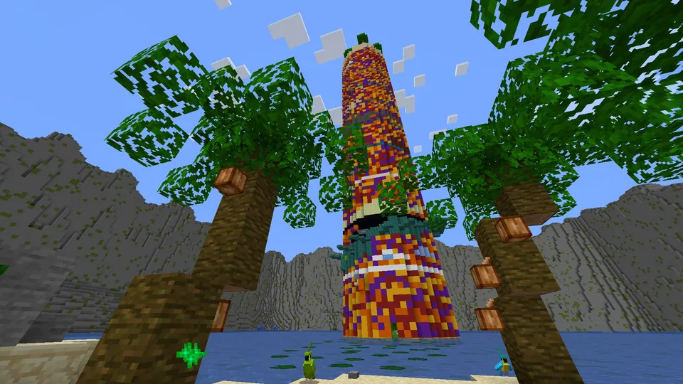 Parkour Pipe — Minecraft xarita, rasm 5