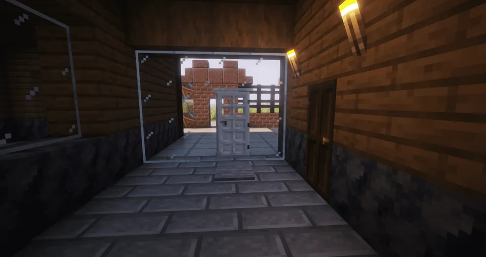 Uchburchak oilaviy uy — Minecraft xarita, rasm 2