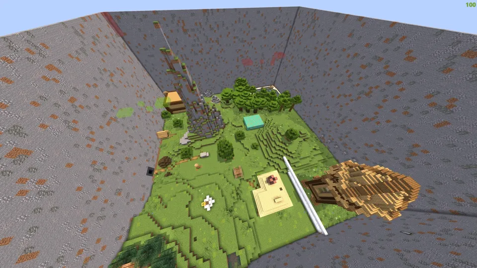 Dinamik yashirinish va quvish — Minecraft xarita, rasm 3