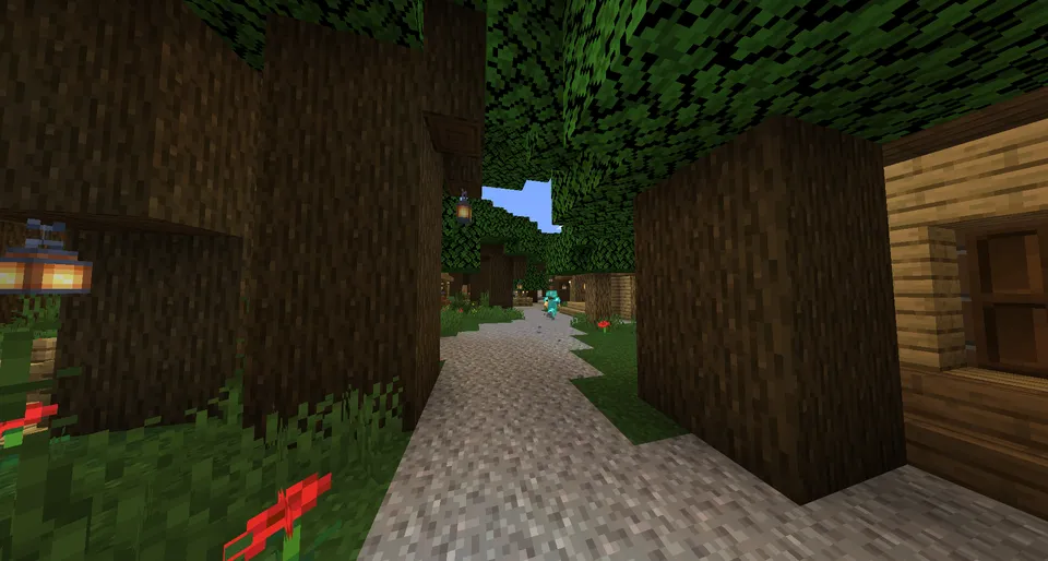 O'rmondagi qishloq — Minecraft xarita, rasm 5