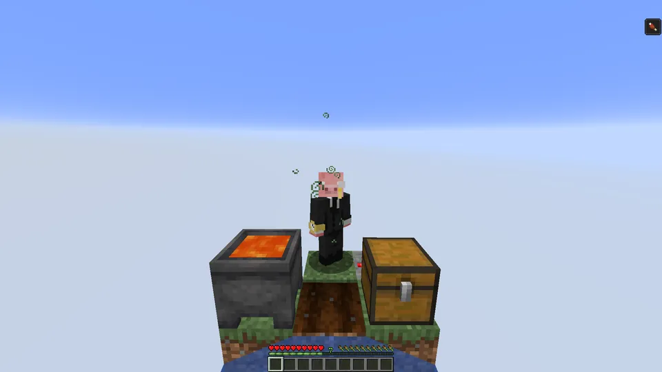 Baliq ovlash bilan Skyblock — Minecraft xarita, rasm 4