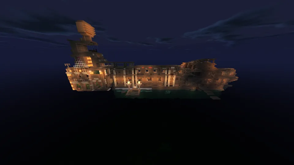 Qadimiy davr yadro kemasi — Minecraft xarita, rasm 2